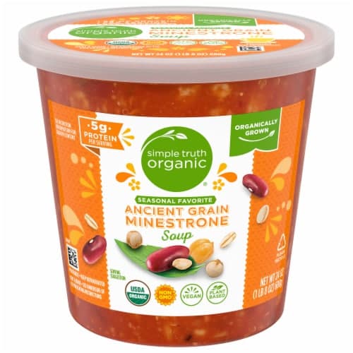 Simple Truth Organic Ancient Grain Minestrone Soup