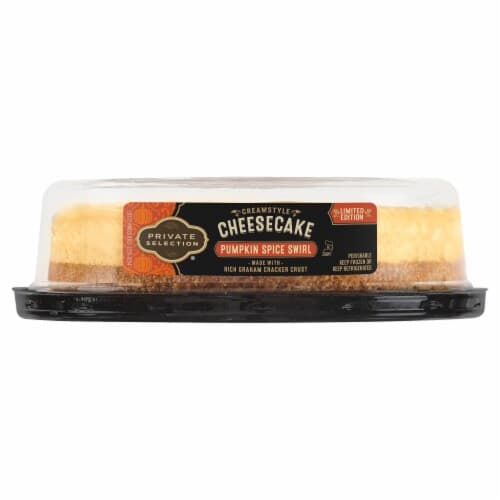 Private Selection Pumpkin Spice Swirl Creamstyle Cheesecake