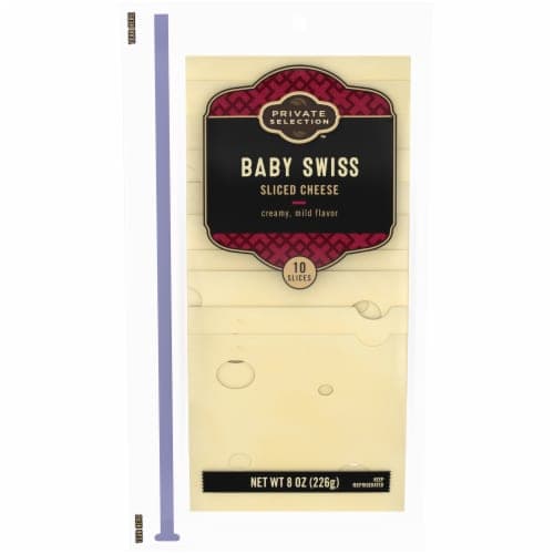 Private Selection Baby Swiss Singles Cheese