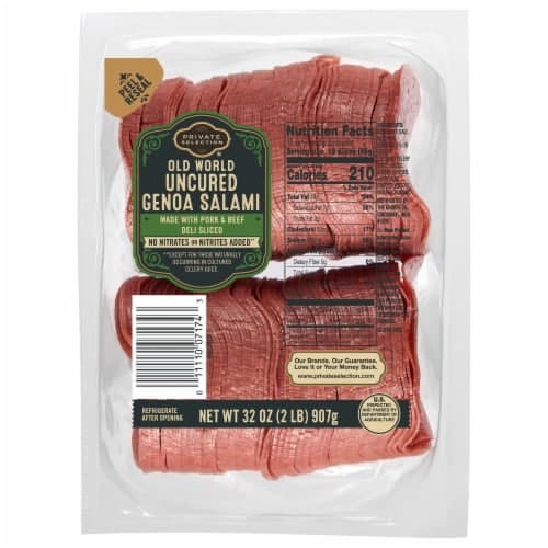 Private Selection Genoa Salami Deli Sliced