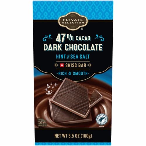 Private Selection Hint Of Sea Salt Swiss Dark Chocolate Bar
