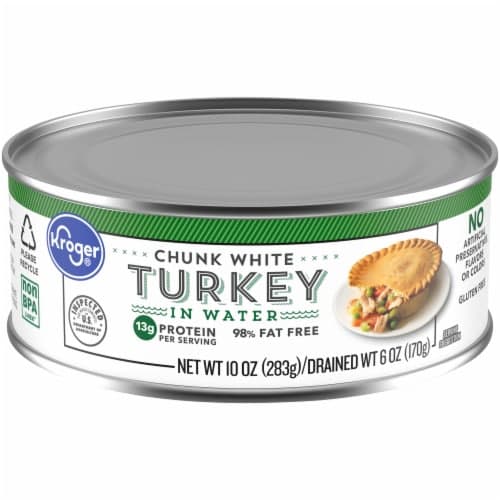 Kroger Chunk White Turkey In Water