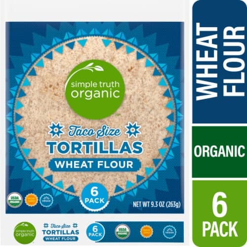 Simple Truth Organic Taco Size Wheat Flour Tortillas