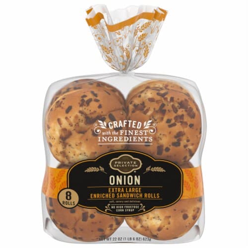 Private Selection Extra Large Onion Sandwich Rolls