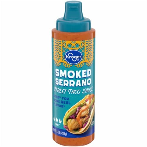 Kroger Smoked Serrano Hot Street Taco Sauce