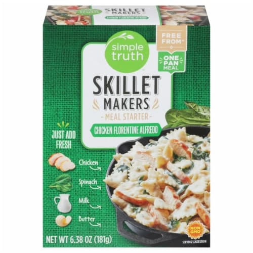 Simple Truth Skillet Makers Chicken Florentine Alfredo