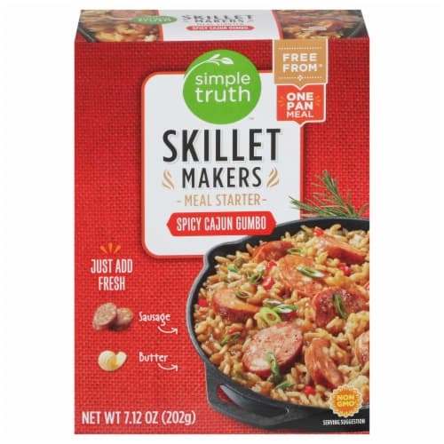 Simple Truth Skillet Makers Spicy Cajun Gumbo Meal Starter