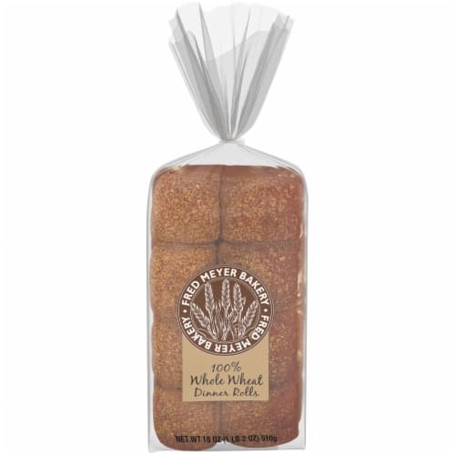 Fred Meyer Bakery Whole Wheat Dinner Rolls