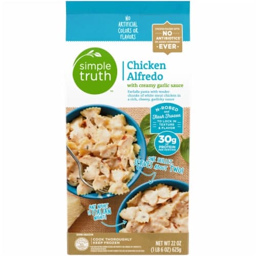 Simple Truth Chicken Alfredo With Creamy Garlic Sauce Skillet Meal