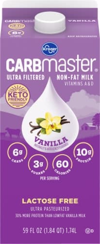 Carbmaster Ultra Filtered Non-Fat Milk Vanilla