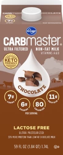 Kroger Carbmaster Ultra Filtered Non-Fat Chocolate Milk
