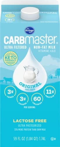 Kroger Carbmaster Ultra Filtered Non-Fat Original Milk