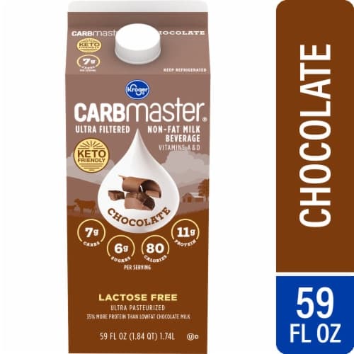 Kroger Carbmaster Lactose Free Non-Fat Chocolate Milk