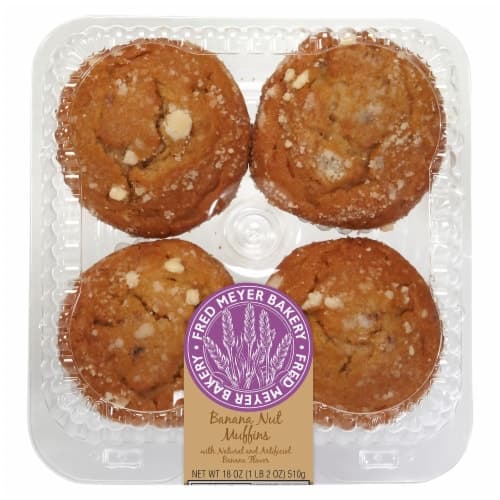 Fred Meyer Bakery Banana Nut Muffins