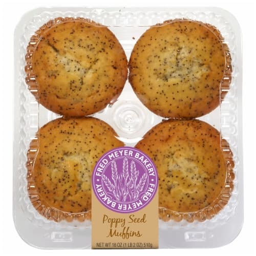 Fred Meyer Bakery Lemon Poppy Seed Muffins