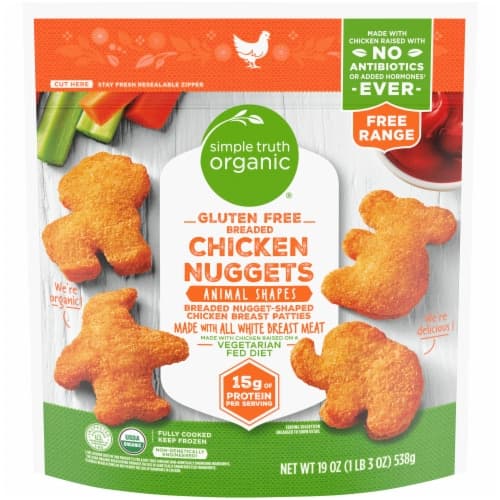 Is it Nutmeg Free? Simple Truth Organic Gluten Free Animal Shapes Breaded Chicken Nuggets