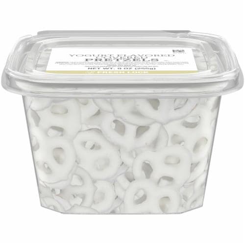 Kroger Natural Leaf Yogurt Flavored Covered Pretzels