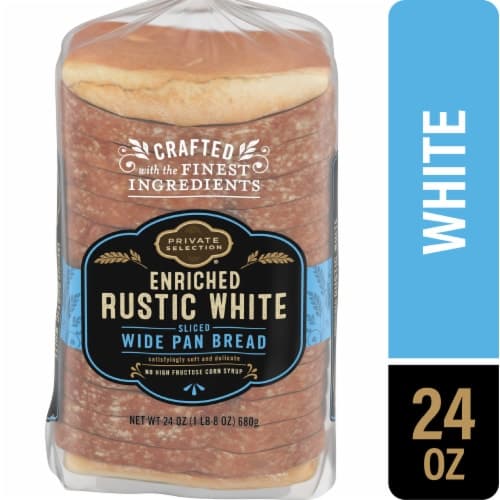 Private Selection Enriched Rustic White Sliced Wide Pan Bread