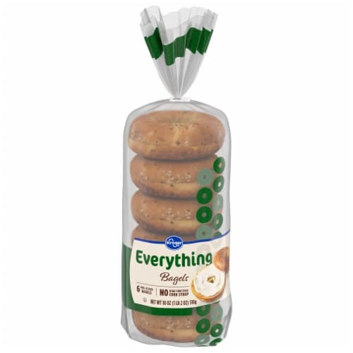 Kroger Everything Pre-Sliced Bagels