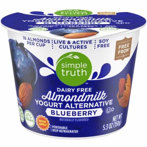 Simple Truth Blueberry Almond Milk Yogurt