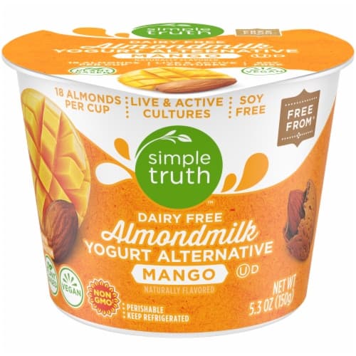 Simple Truth Dairy Free Mango Almondmilk Yogurt Alternative