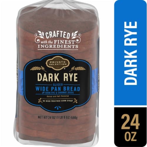Private Selection Dark Rye Wide Pan Bread