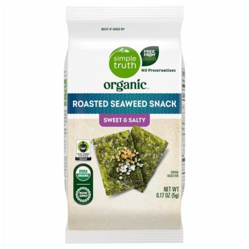 Simple Truth Organic Sweet & Salty Roasted Seaweed Snack