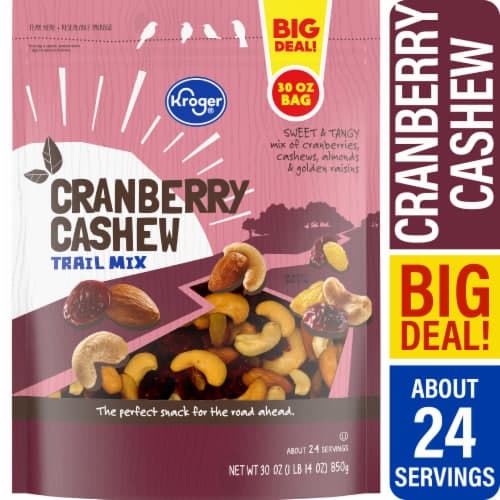 Kroger Cranberry Cashew Trail Mix Big Deal!