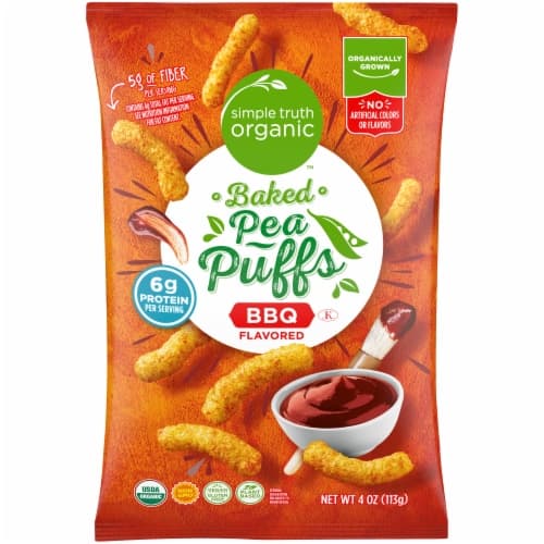 Simple Truth Organic Bbq Pea Puffs Chips