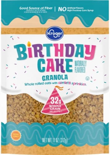 Kroger Birthday Cake Granola Clusters
