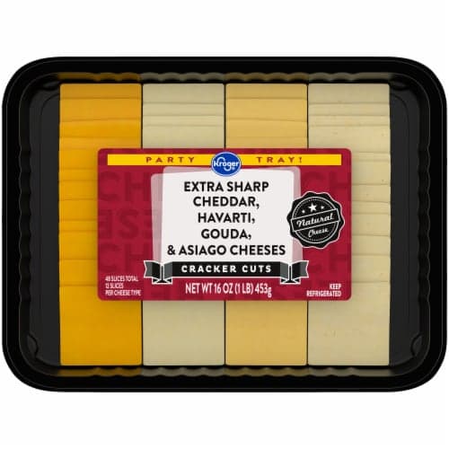 Kroger Cracker Cuts Party Tray Cheese