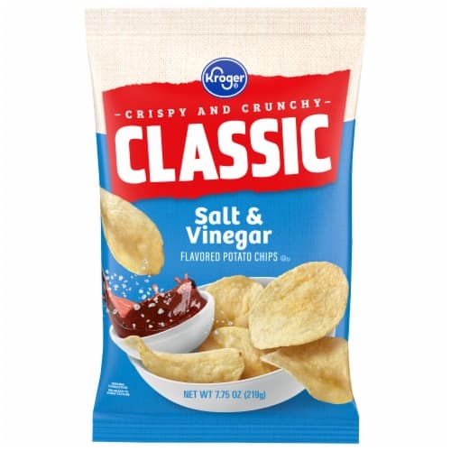 Kroger Salt & Vinegar Flavored Potato Chips