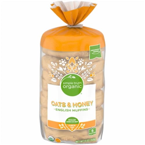 Simple Truth Organic Oats & Honey English Muffins