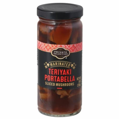 Private Selection Marinated Teriyaki Portabella Sliced Mushrooms