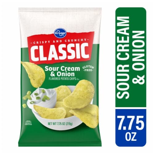 Kroger Sour Cream And Onion Potato Chips