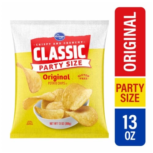 Kroger Classic Potato Chips Family Size