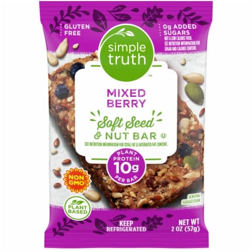 Simple Truth Mixed Berry Soft Seed & Nut Bar, Plant Based