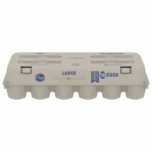 Kroger Cage Free Large White Eggs