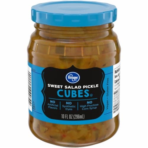 Kroger Sweet Salad Pickle Cubes