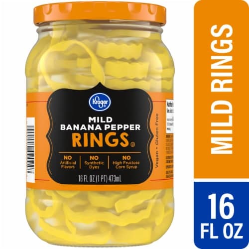 Kroger Mild Banana Pepper Rings