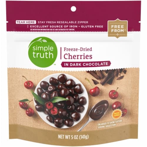 Simple Truth Freeze-Dried Cherries In Dark Chocolate