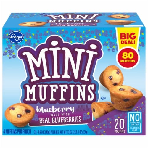 Kroger Blueberry Mini Muffins Big Deal!