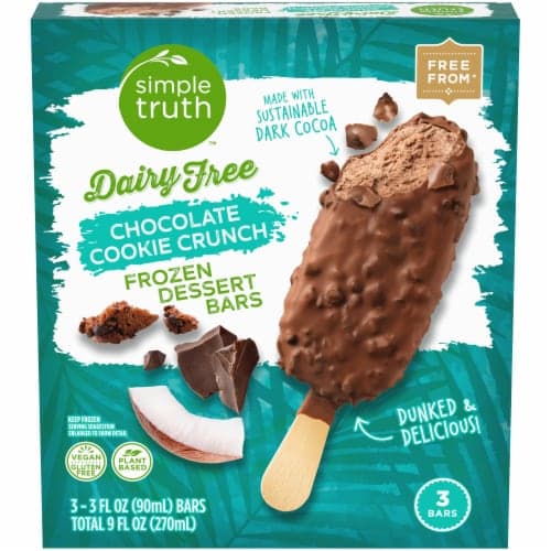 Simple Truth Dairy Free Chocolate Chip Crunch  Dessert Bars