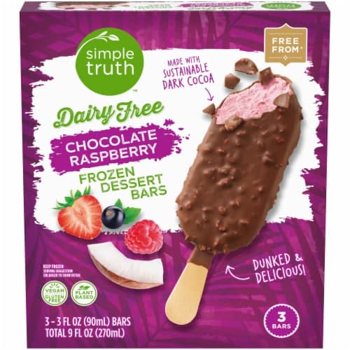 Simple Truth Dairy Free Black Raspberry Chip  Dessert Bars