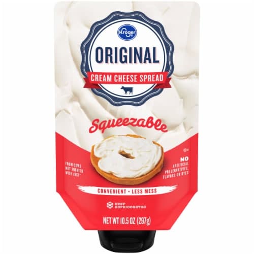 Kroger Original Cream Cheese Squeeze Pouch