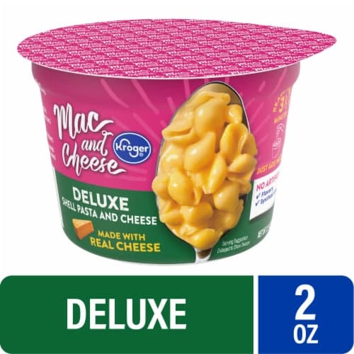 Kroger Deluxe Shells And Cheese Single Serve