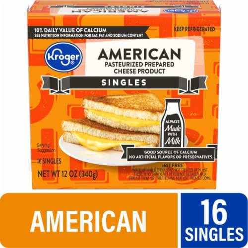 Kroger American Sliced Cheese Singles
