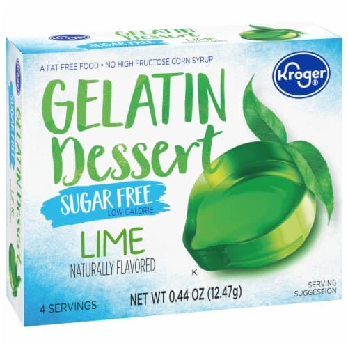 Kroger Sugar Free Lime Gelatin Mix