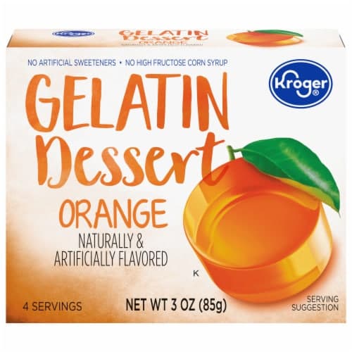 Kroger Orange Gelatin Dessert Mix