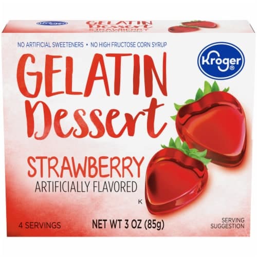 Kroger Strawberry Gelatin Dessert Mix
